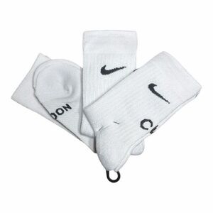 🆕Nike NOCTA White Crew Athletic Socks - Small Bundle x 3 - EUR 34-38
